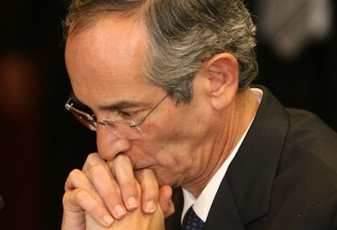 Alvaro Colom, presidente de Guatemala. (Foto Prensa Libre: Esbin García)