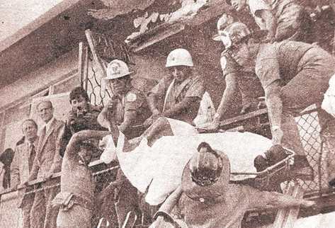 La quema de la Embajada de España se registró el 31 de enero de 1980. (Foto Prensa Libre: Archivo)