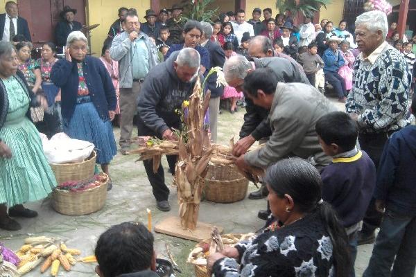 El maíz es el elemento principal  en la  danza precolombina.