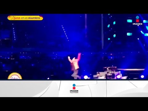 ¡Se cae Beto Cuevas en su debut con los ’90s Pop Tour! | Sale el Sol