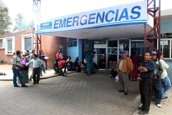 El herido fue llevado al Hospital Regional de Occidente. (Foto prensa Libre: Carlos Ventura).</p><p><br _mce_bogus="1"/>