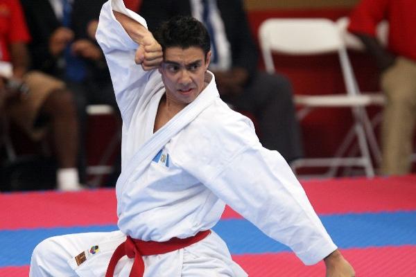 Guido Abdalla ganó su pase en kata individual. (Foto Prensa Libre: Hemeroteca PL)