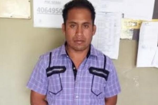 Diego Itzep López es señalado de detención ilegal, plagio o secuestro y tortura en contra del periodista Oswaldo Ical Jom. (Foto Prensa Libre: Óscar Figueroa)