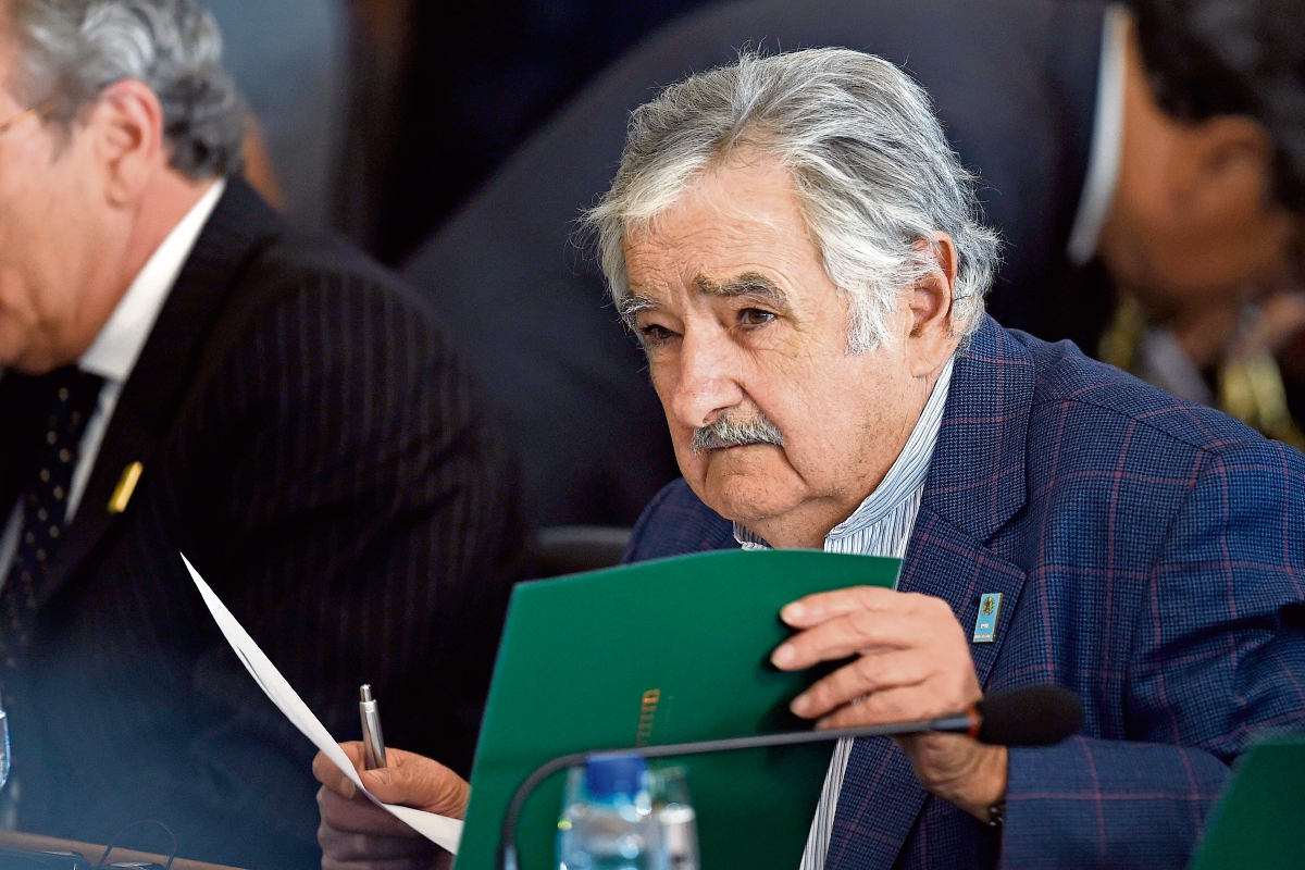 José Mujica en Brasil, en julio del 2014. (Foto Prensa Libre: AFP).
