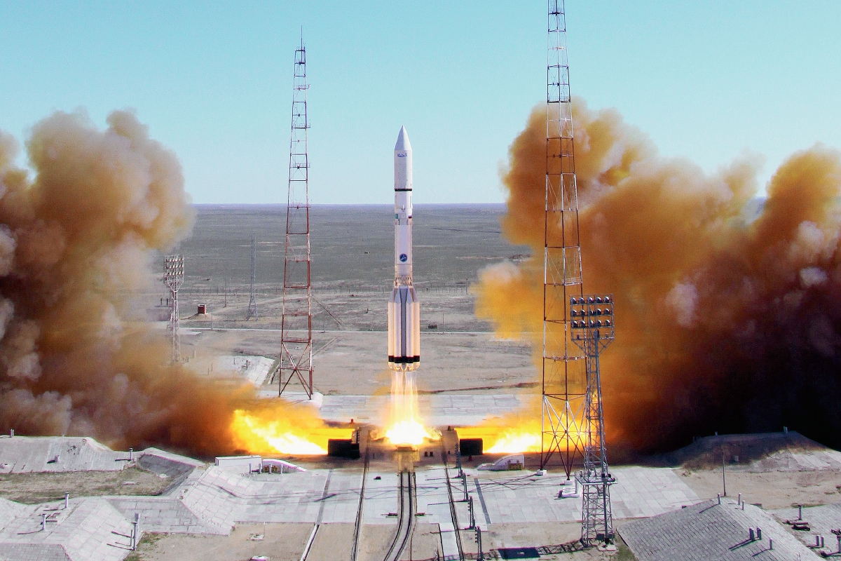 Rusia perdió un satélite mexicano durante el lanzamiento de un cohete. (Foto Prensa Libre:EFE