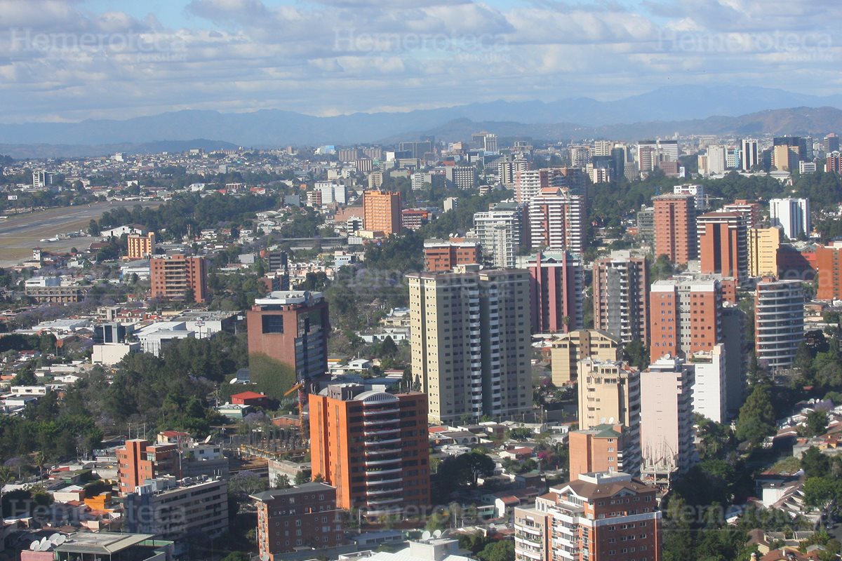 Vista panorámica de la ciudad de Guatemala. (Foto: Hemeroteca PL)