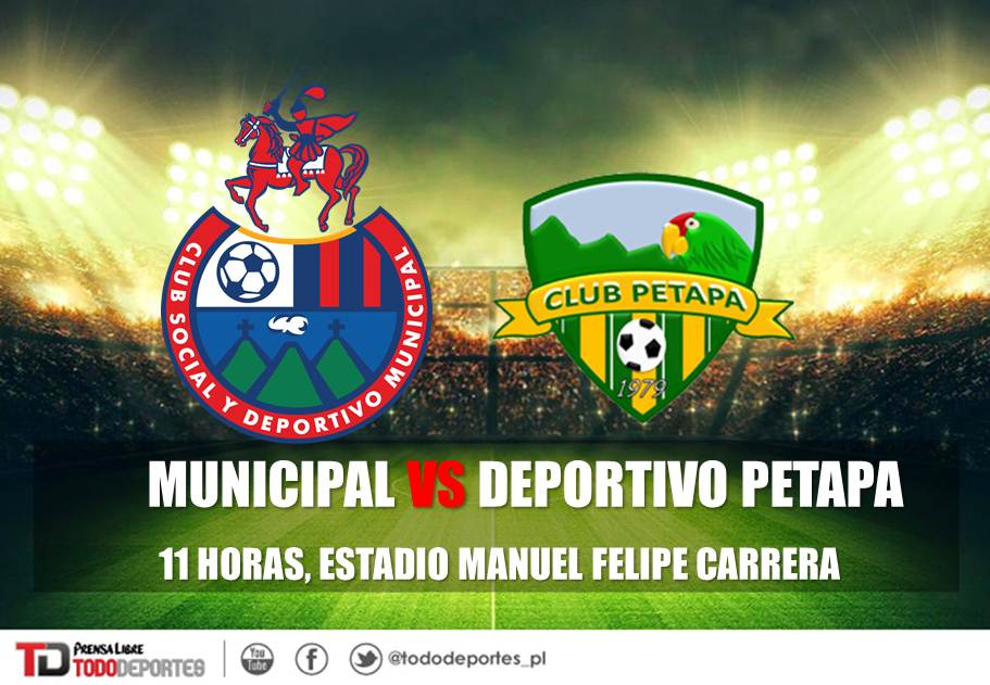 Municipal y Petapa se miden por el Torneo Apertura 2015. (Foto Prensa Libre: TodoDeportes)