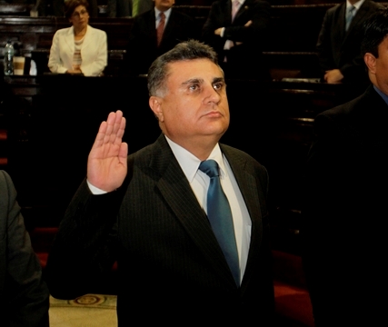Manuel Duarte fue electo el pasado 2 de julio en sesión extraordinaria. (Foto Prensa Libre: Hemeroteca PL)