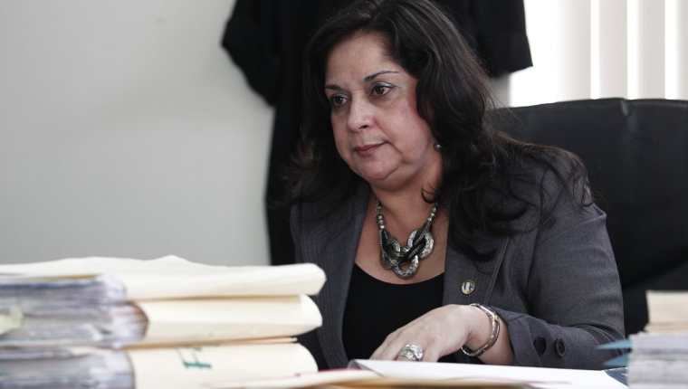 La jueza Reinoso es sindicada de tres delitos. (Foto Prensa Libre: Hemeroteca PL)