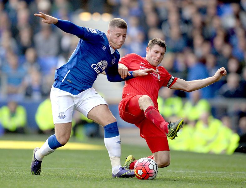 El Liverpool no pudo pasar del empate ante un aguerrido Everton. (Foto Prensa Libre: EFE)