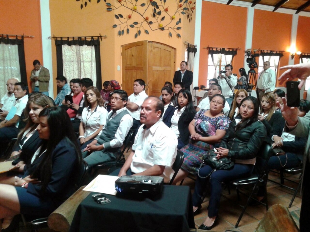 Asistentes a la actividad del Renap en Santa Cruz del Quiché, Quiché. (Foto Prensa Libre: Óscar Figueroa)