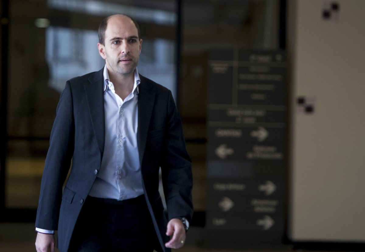 Sergio Jadue se dirigió a los medios el pasado 12 de noviembre en Santiago de Chile. (Foto Prensa Libre: AFP)