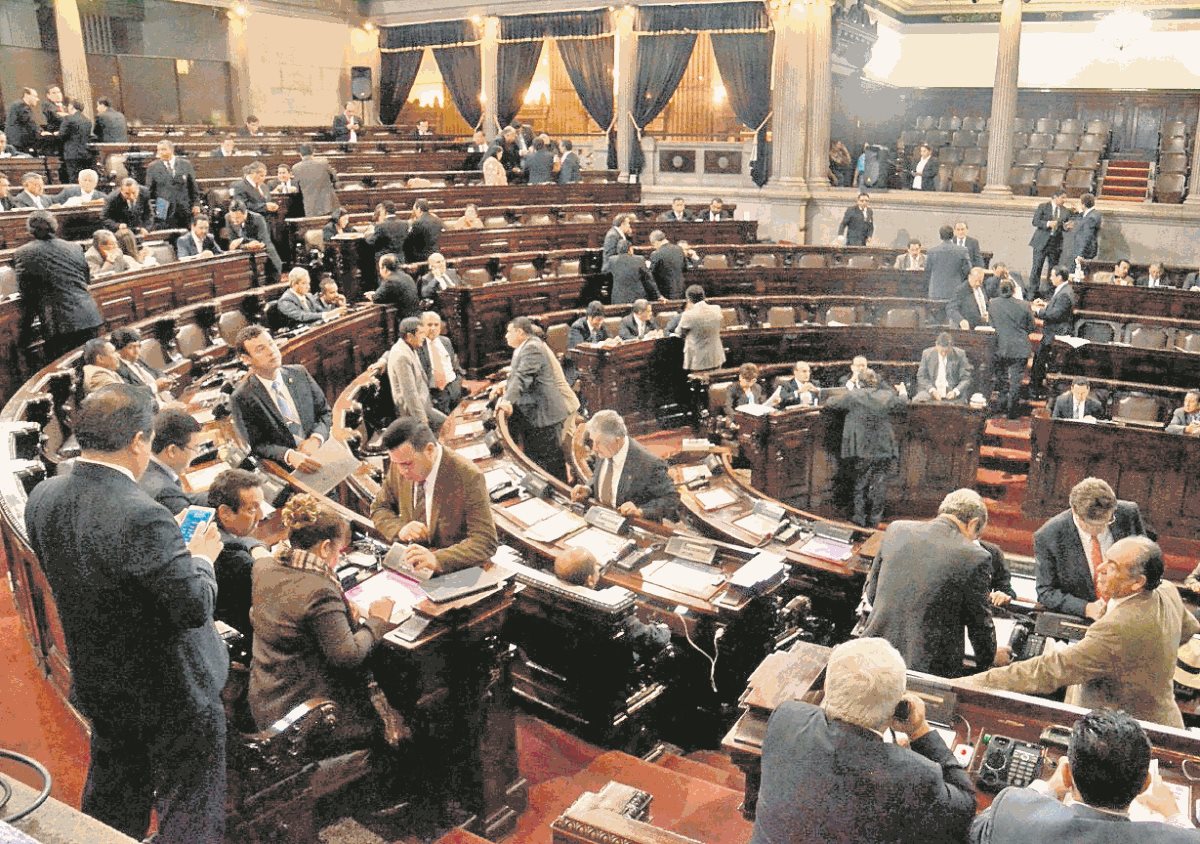 Pese a que hay más diputados de izquierda, no compartirán la misma agenda. (Foto Prensa Libre: Hemeroteca PL)