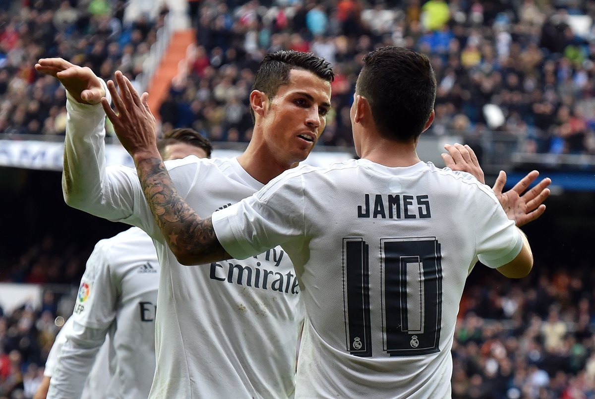 El portugués Cristiano Ronaldo marcó un doblete en el triunfo del Real Madrid 4-2 sobre el Athletic de Bilbao. (Foto Prensa Libre: AFP).
