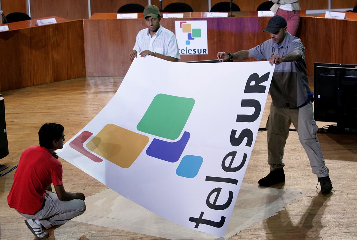 Argentina se desvincula de cadena Telesur por no tener injerencia. (Foto Prensa Libre: AP).