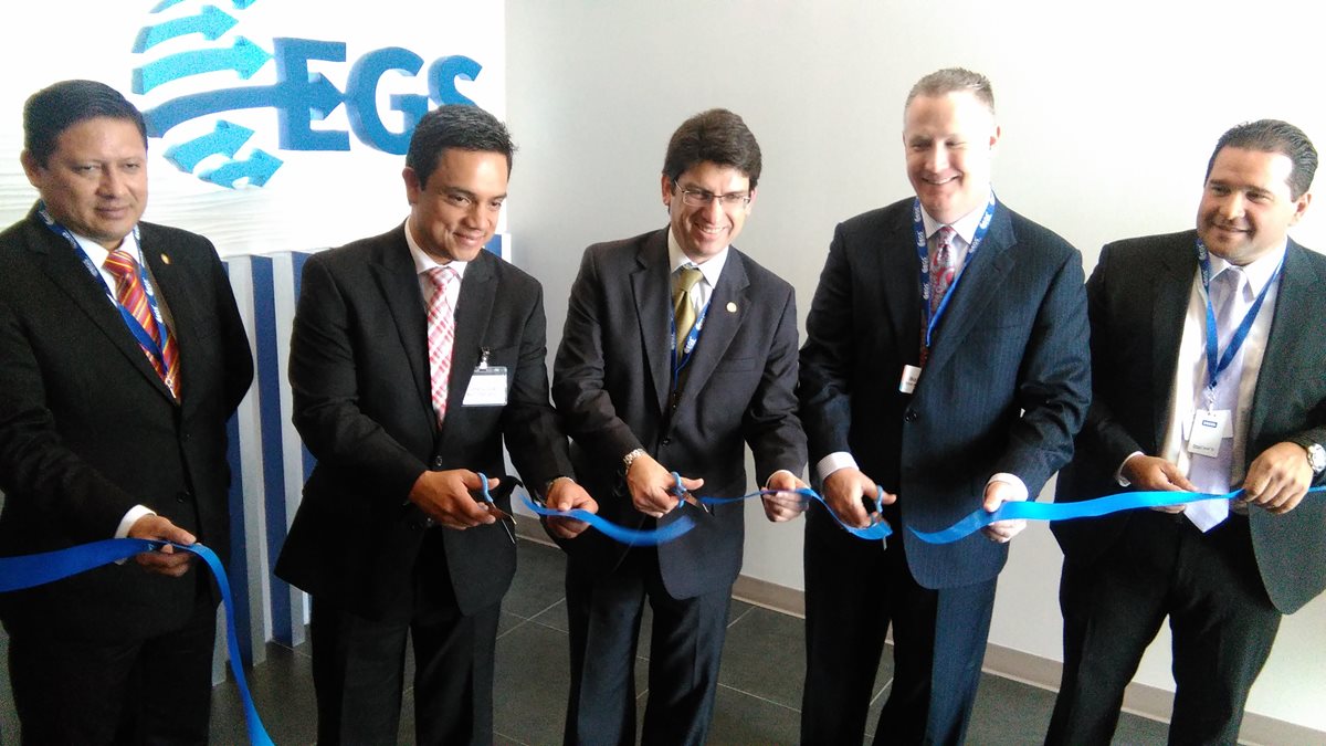 Inauguran ampliación de instalaciones de Expert Global Solutions (EGS Guatemala). (Foto Prensa Libre: Guillermo Ramírez)