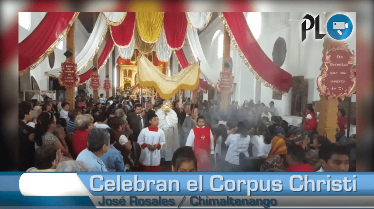 Celebran el Corpus Christi