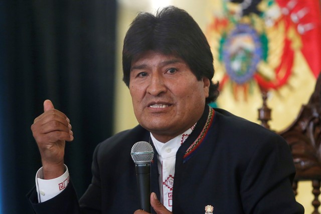 Evo Morales, presidente de Bolivia. (Foto Prensa Libre: AP).