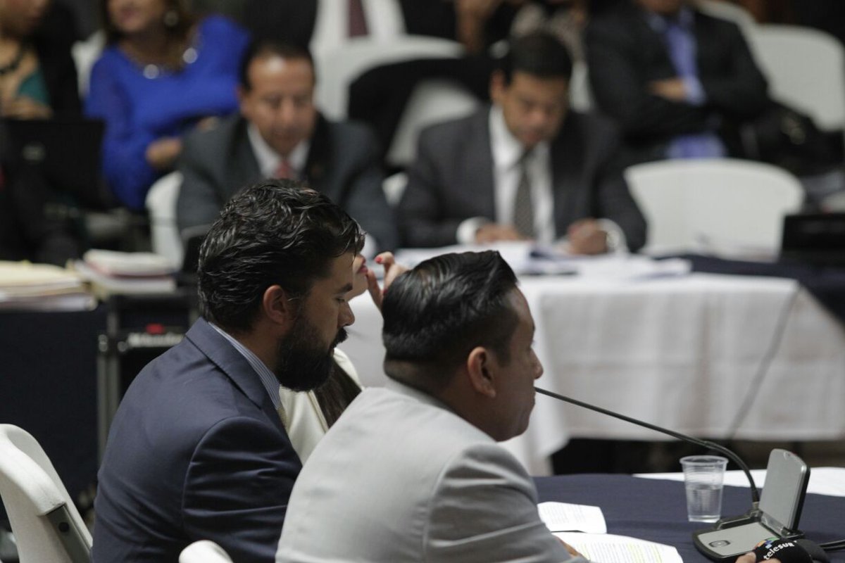 Declara presunto testaferro de Pérez y Baldetti. (Foto Prensa Libre: Jerson Ramos)