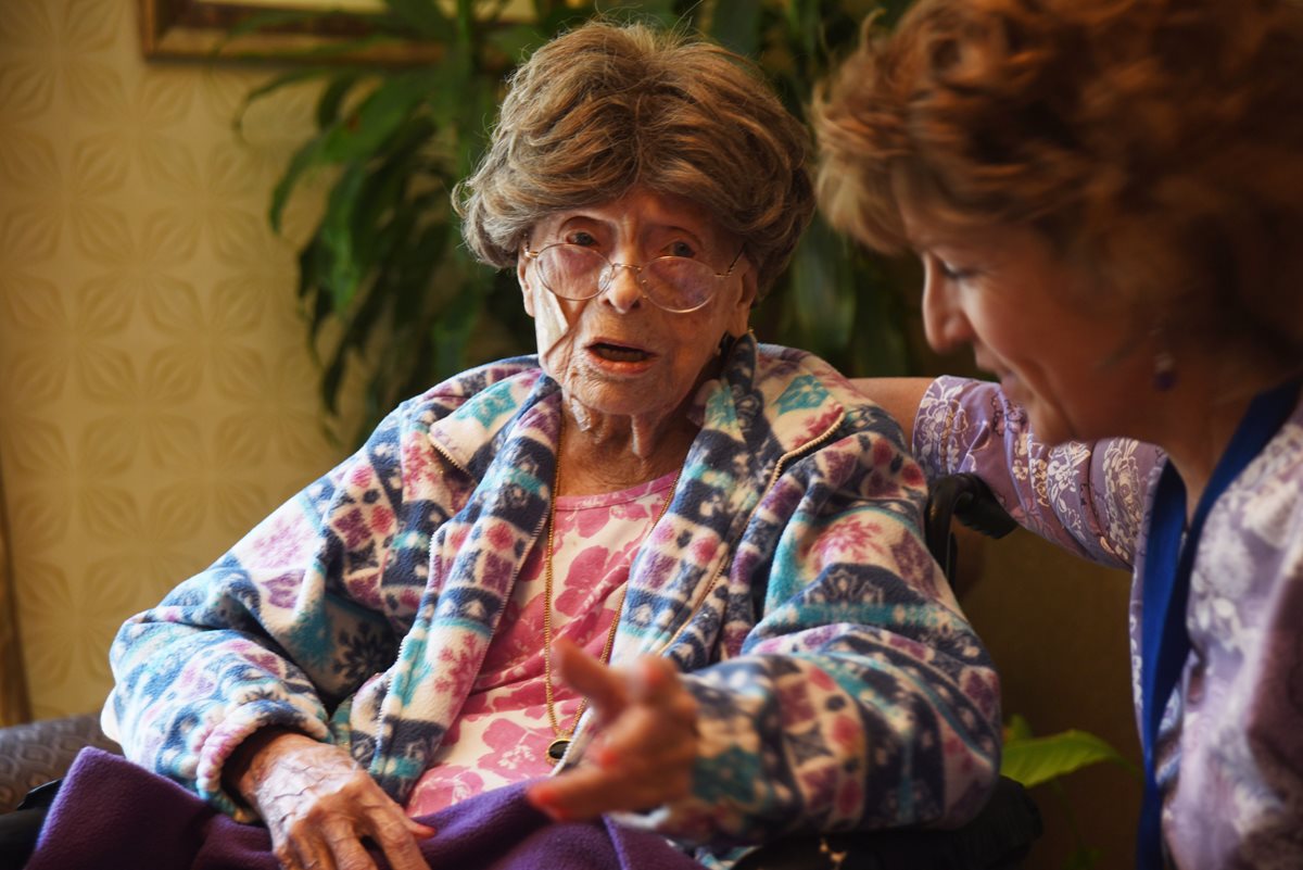 Con 113 años, Adele Dunlap, es la persona más longeva de EE. UU. (Foto Prensa Libre: AP).