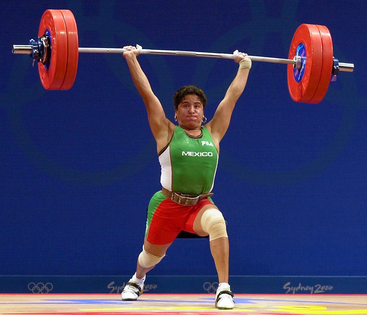 Soraya Jiménez durante su participación en los Juegos de Sydney 2000. (Foto: AFP)