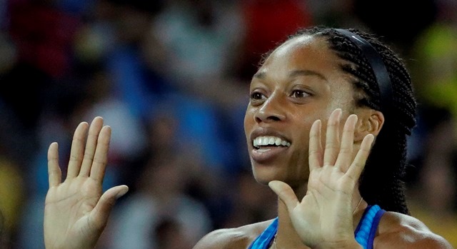 Allyson Felix. (Foto Prensa Libre: AP).