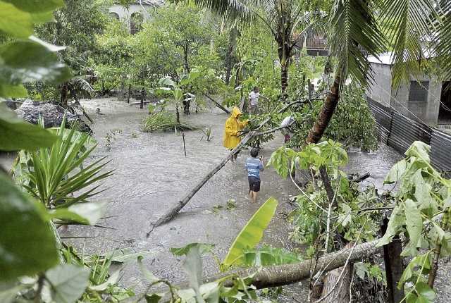 En regiones de la Costa Sur se han registrado inundaciones en los últimos días por la fuerte lluvia, según la Conred el fenómeno se incrementará esta semana.
