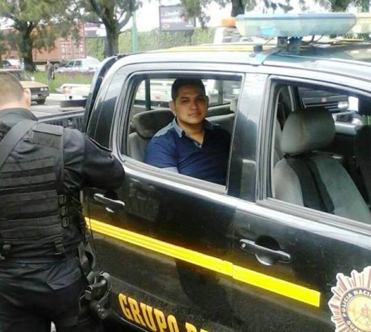 Max Alberto Estrada Linares, es señalado de cometer delitos de narcotráfico. (Foto Prensa Libre: PNC)