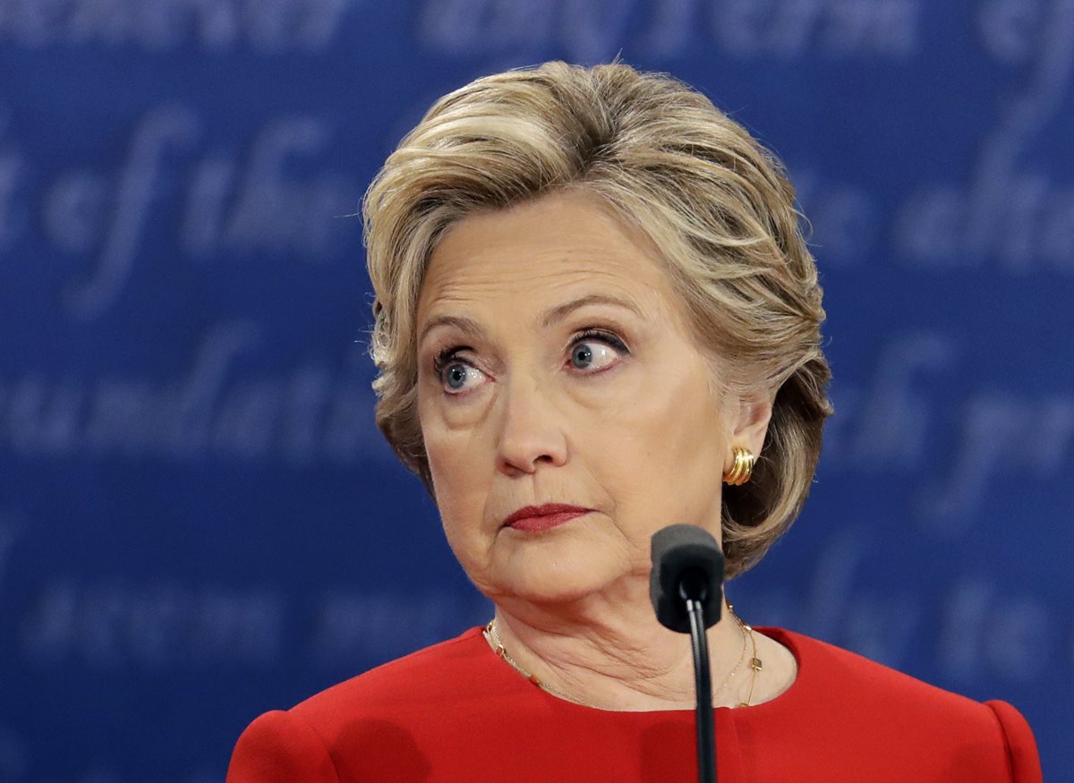 Hillary Clinton reconoce el tono negativo de la campaña política en EE. UU. (Foto Prensa Libre: AP).