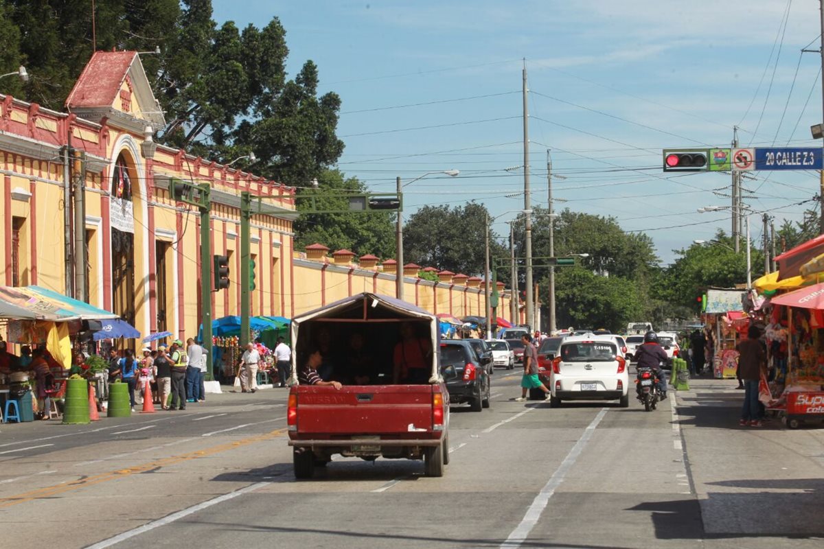 Calles cerradas en zona 3