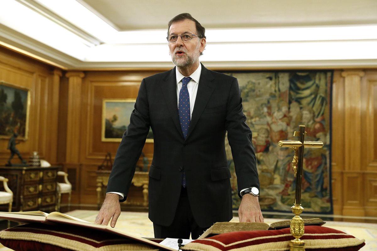Mariano Rajoy, presidente el Gobierno de España. (Foto Prensa Libre: EFE).