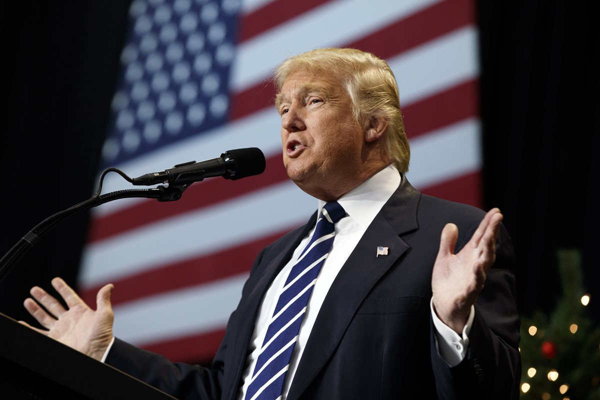 Donald Trump debe ser confirmado en el cargo para ocupar la presidencia de EE. UU. (Foto Prensa Libre: AP).