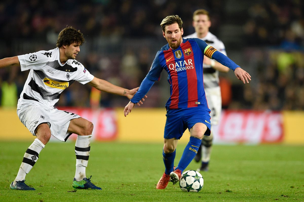 Lionel Messi suma 93 goles en total en la Champions, dos menos que Cristiano. (Foto Prensa Libre: AFP).