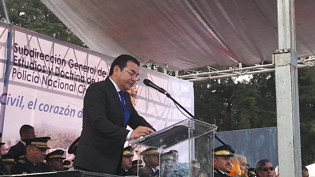 Se gradúan 2 mil 133 nuevos agentes de PNC. Foto Prensa Libre: Edwin Pitán