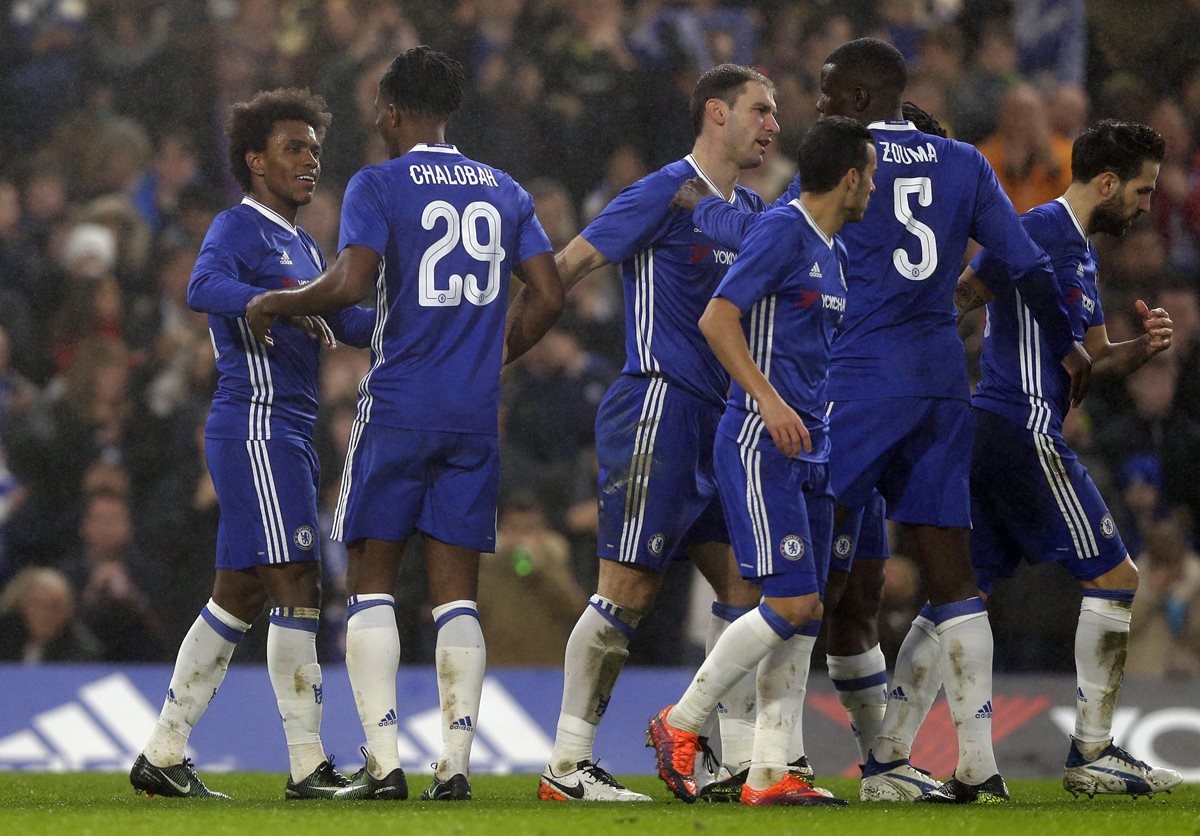 El Chelsea dio un paso más hacia el título de la FA Cup. (Foto Prensa Libre: AP)