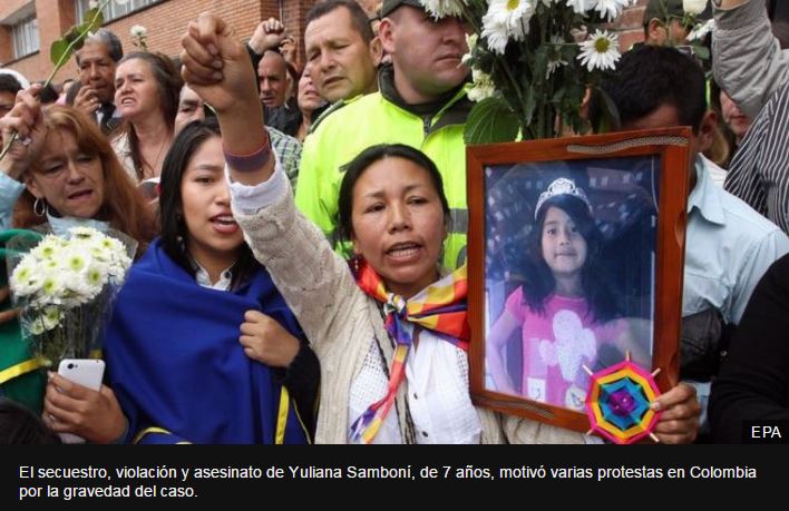 Arquitecto Rafael Uribe confiesa el crimen de la niña colombiana Yuliana Samboní