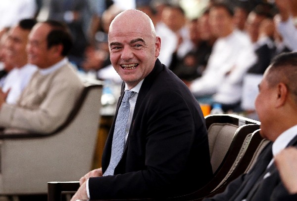 El presidente de la FIFA Gianni Infantino estará en Sudáfrica en los próximos días. (Foto Prensa Libre: AFP).