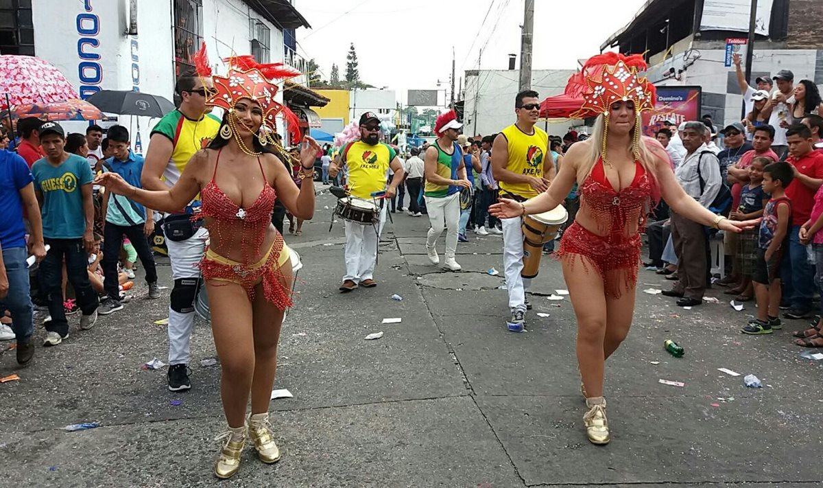 Mazatenango vive el carnaval 