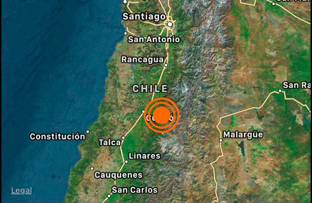 Sismo de 6,4 grados sacude norte de Chile