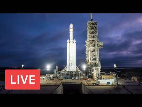 WATCH LIVE: SpaceX to Launch Falcon Heavy Rocket #MarsRocket @3:45pm ...
