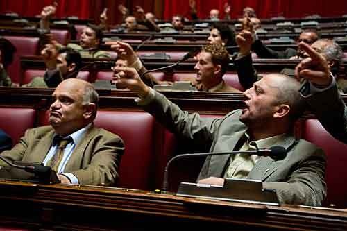 El Parlamento italiano, uno de los focos de corrupción en '1992'. (Foto Prensa Libre: AFP)