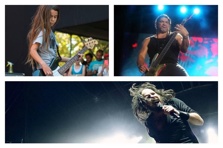 Tye Trujillo es el nuevo bajista de la banda Korn. (Foto Prensa Libre: Hemeroteca PL)