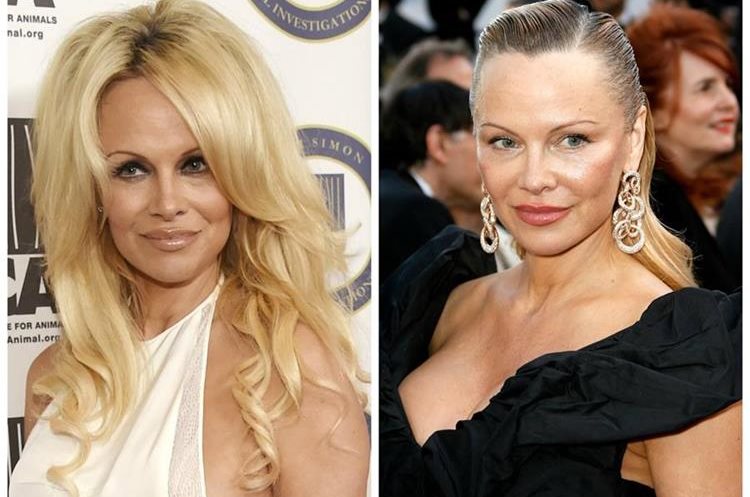 Así ha cambiado Pamela Anderson. (Foto Prensa Libre: Hemeroteca PL)