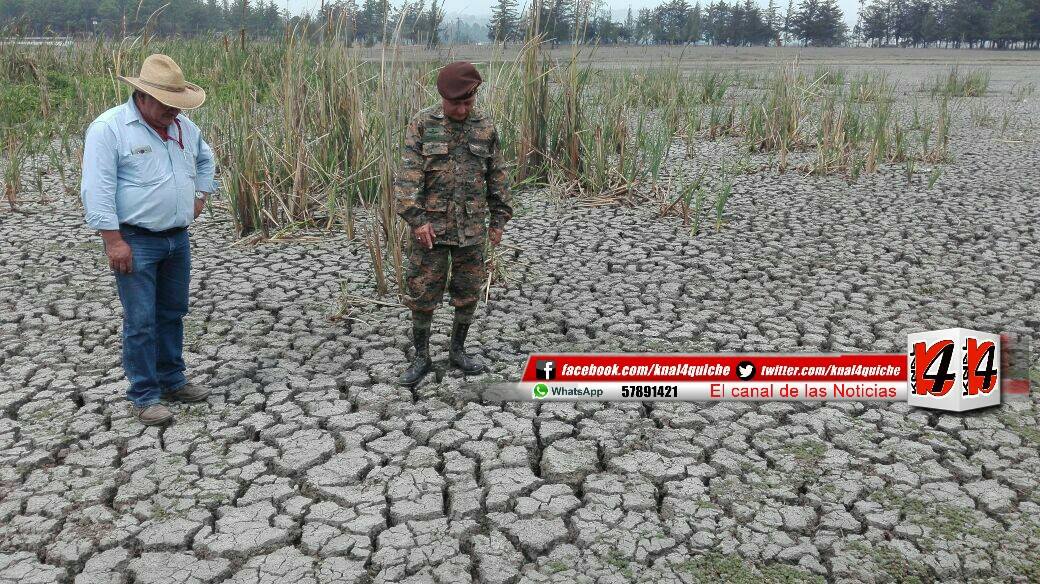 Laguna se secó
