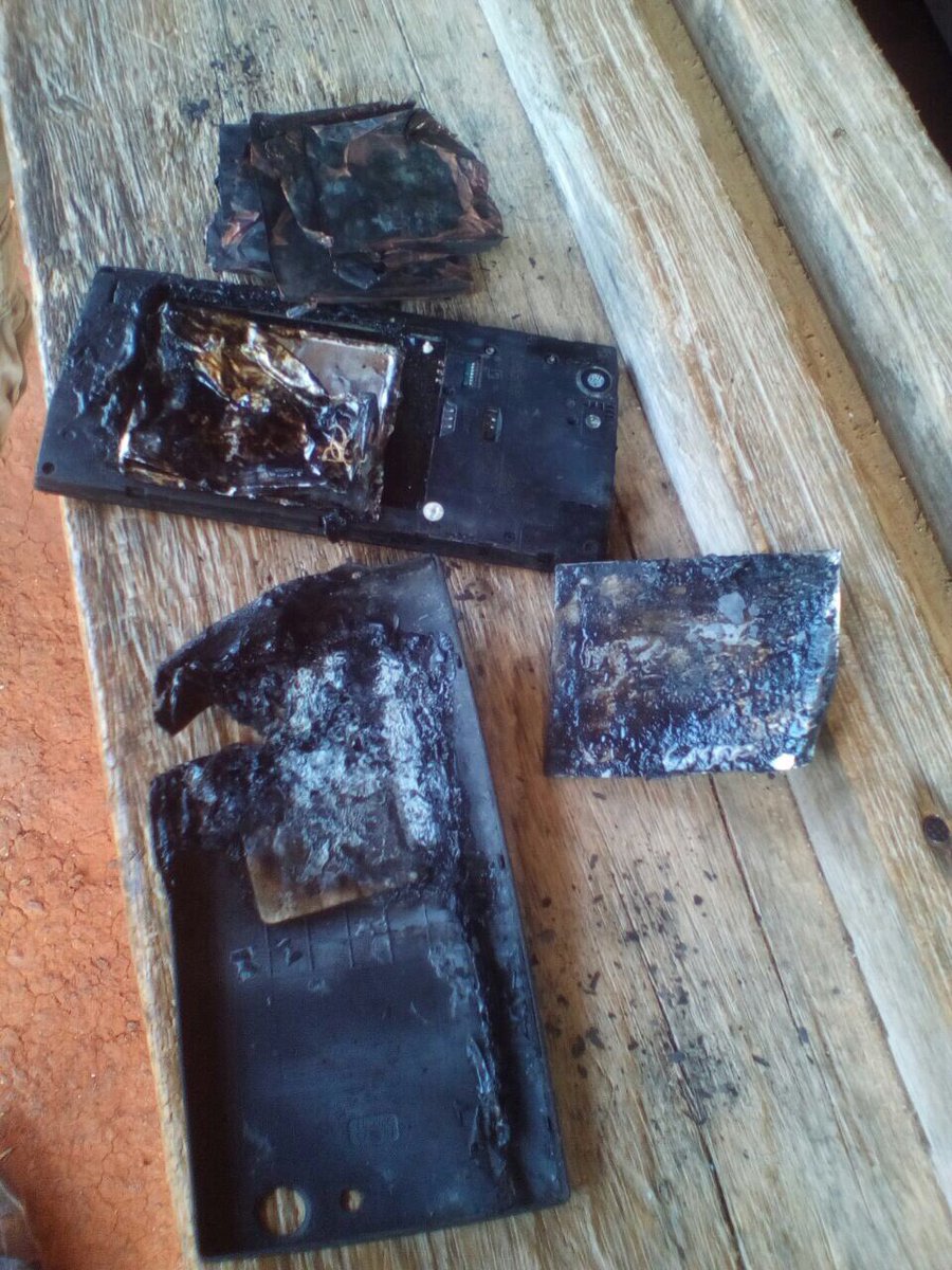 Celular explota en Chisec