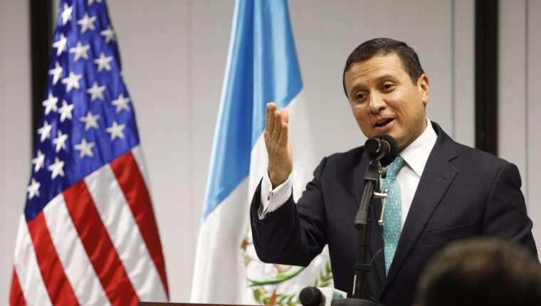 Ministro de Relaciones Exteriores, Carlos Raúl Morales. (Foto Prensa Libre: Hemeroteca PL).