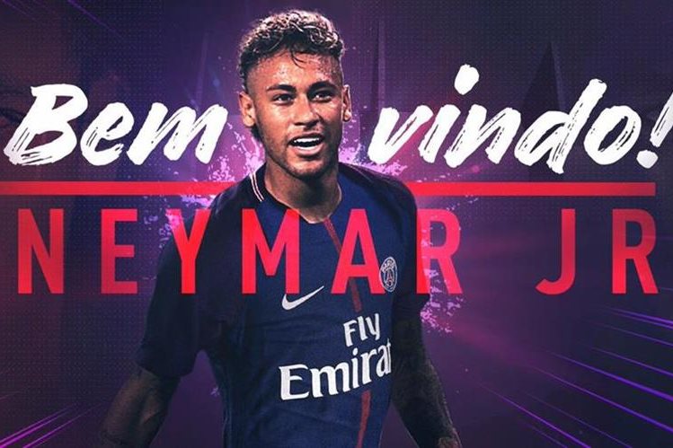El PSG le dio la bienvenida a Neymar en sus redes sociales. (Foto Prensa Libre: Twitter @PSG_inside )