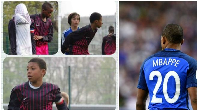 Kylian Mbappé creció jugando para Bondy en las afueras de París y su talento se hizo notar desde muy temprana edad. (Foto Prensa Libre: AFP)