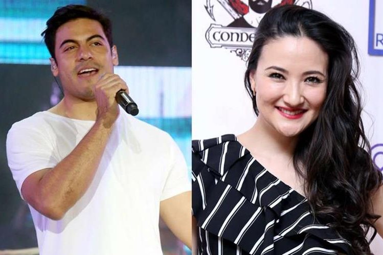 Carlos Rivera y Hiromi Hayawaka coincidieron en el programa La Academia (Foto Prensa Libre: La Opinion).