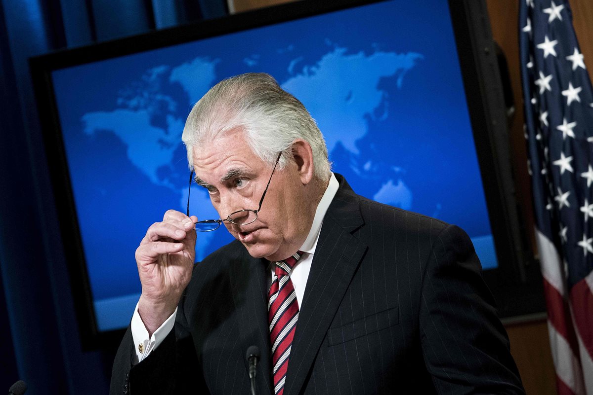 Tillerson: "nunca" he considerado abandonar el puesto de secretario de Estado